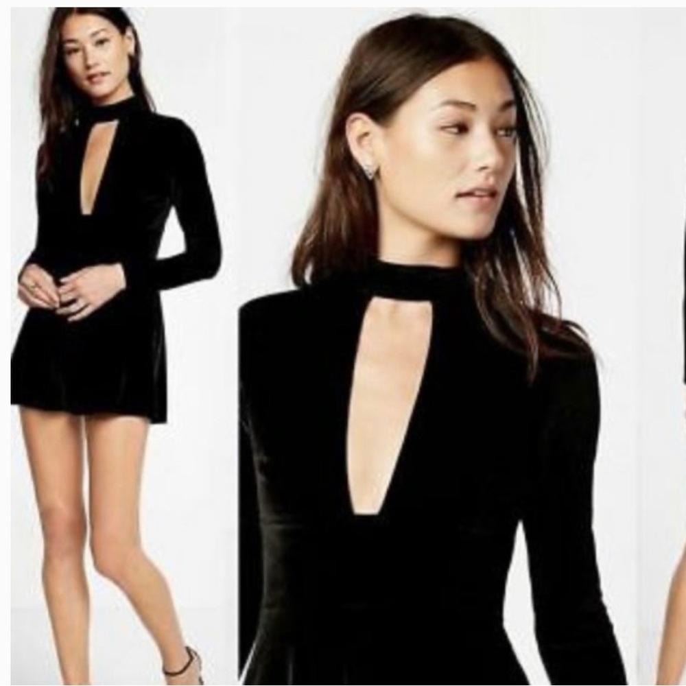 Gianni Bini Black Velvet Romper
